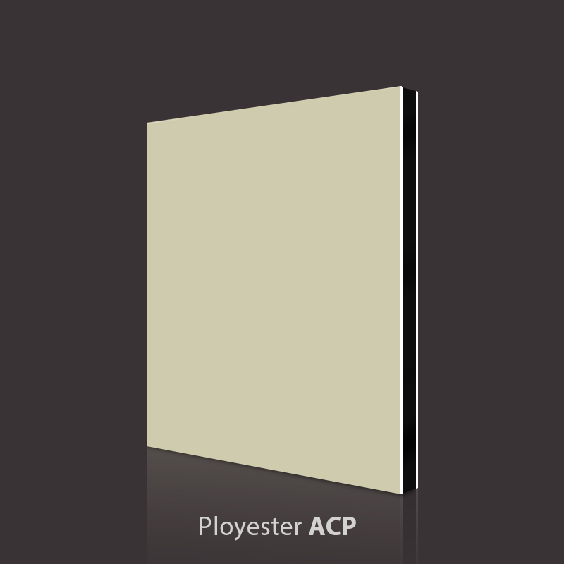 Champagne Silver PVDF Aluminium Kompositpanel