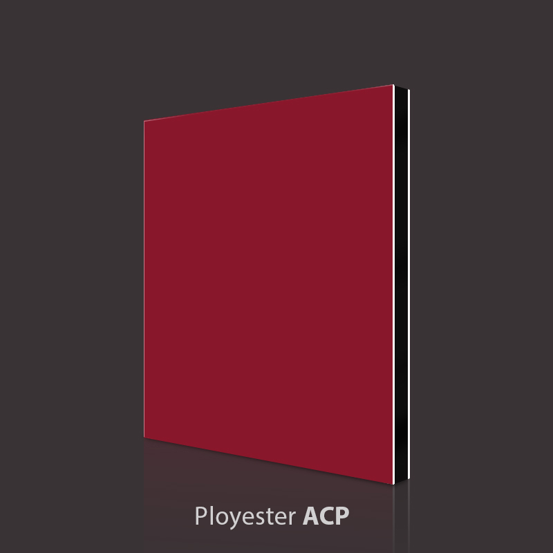 Rose Red aluminium kompositpanel